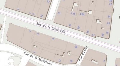 Plan de la rue, 2015