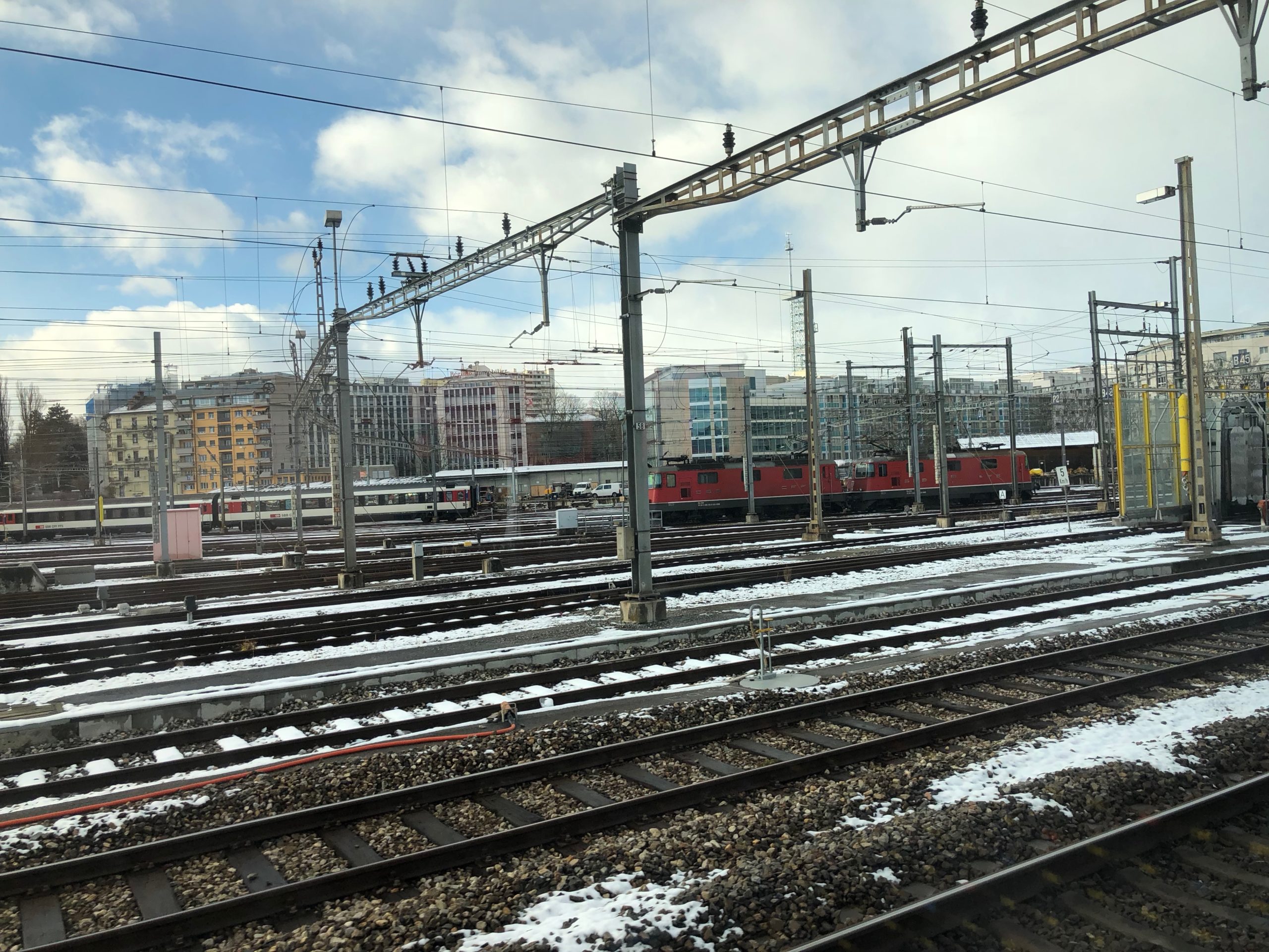 Installation de lavage des Trains