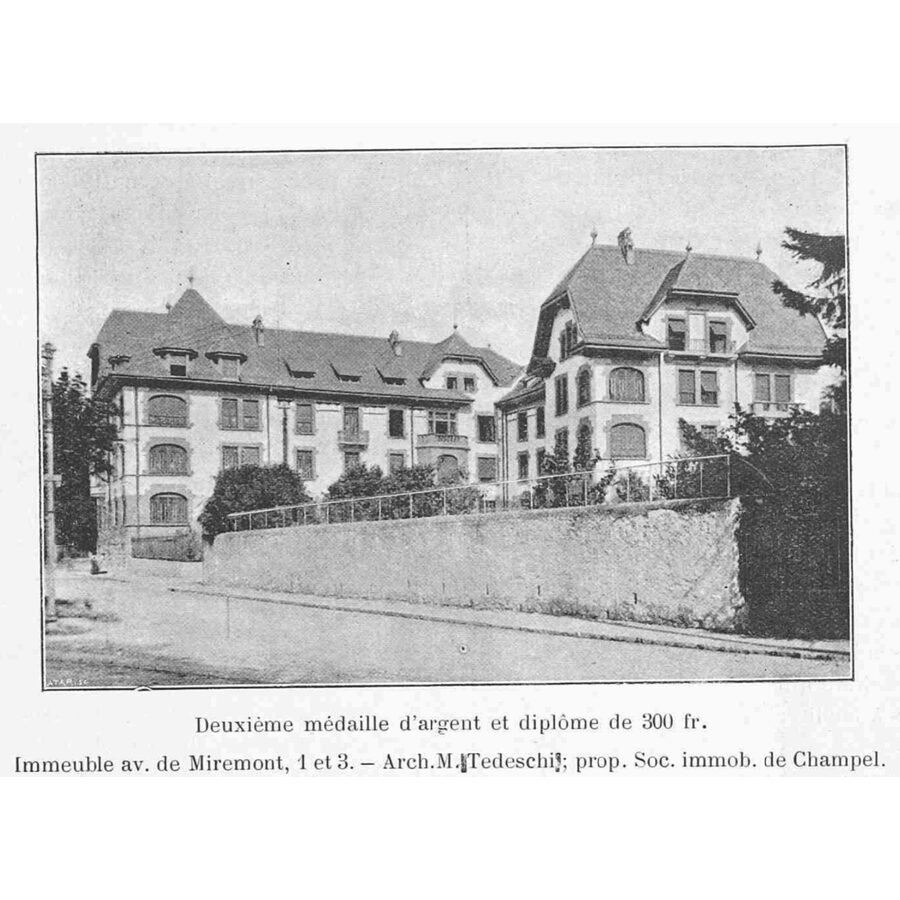 Avenue de Miremont 1-3