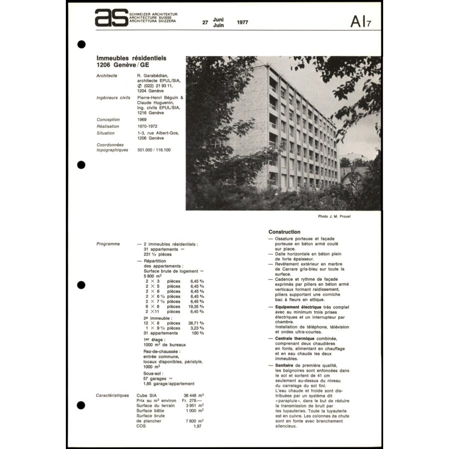 Rue Albert-GOS 1-3