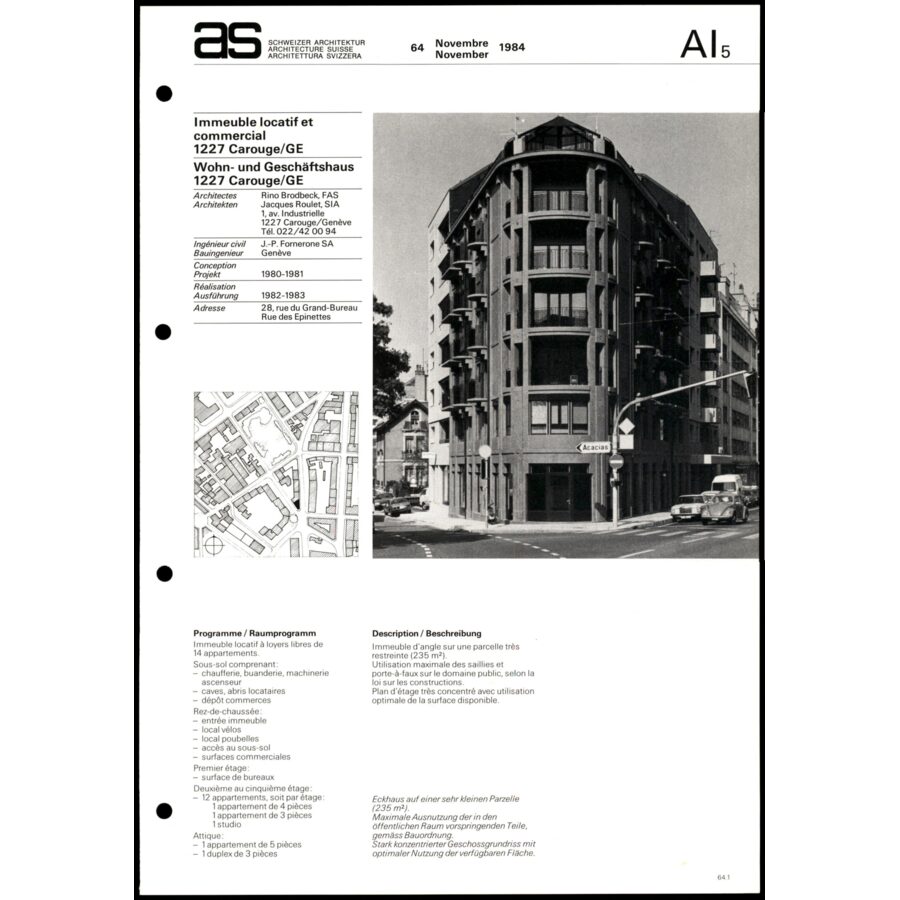 Rue du Grand-Bureau 28