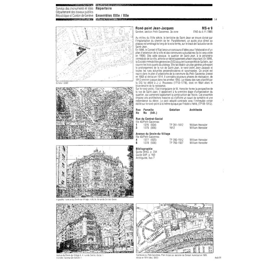 Rue du Contrat-Social 1-3