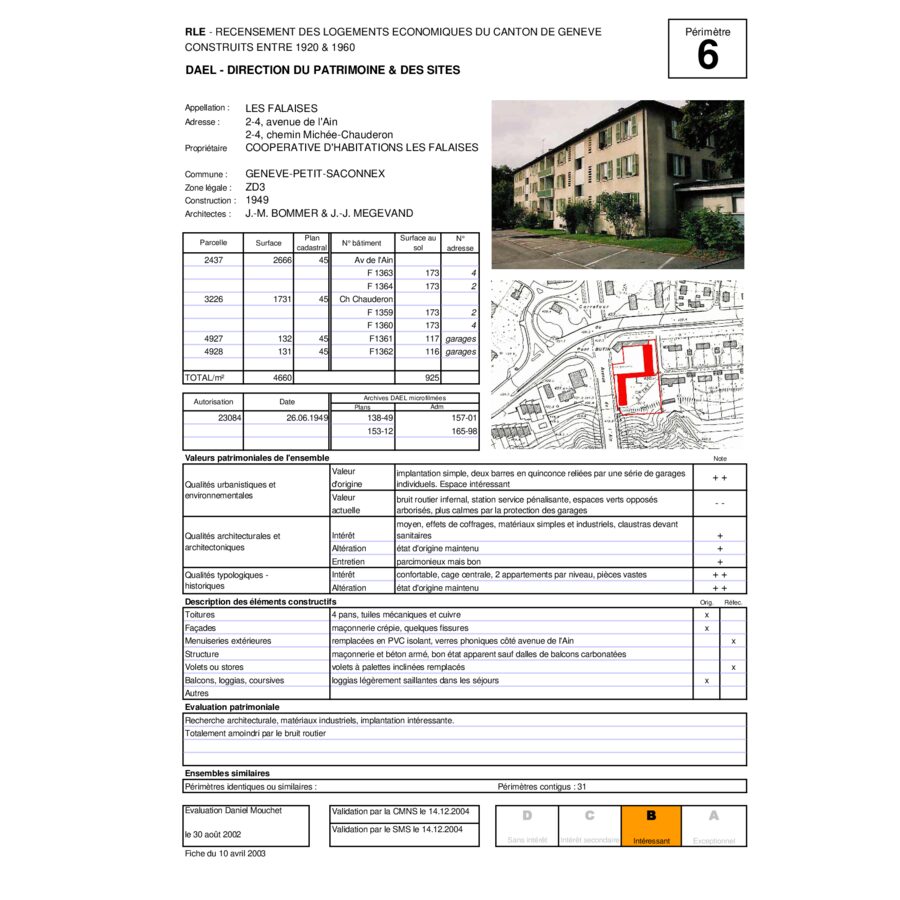 Coopérative d'Habitations Les Falaises