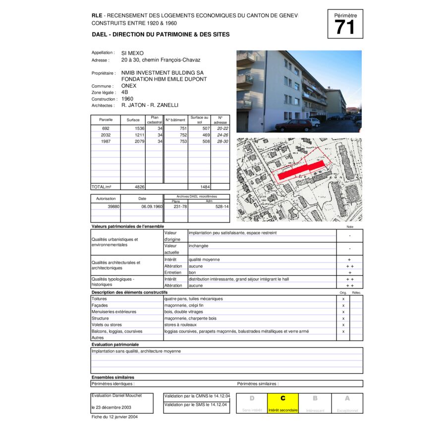 Chemin François-CHAVAZ 20-30