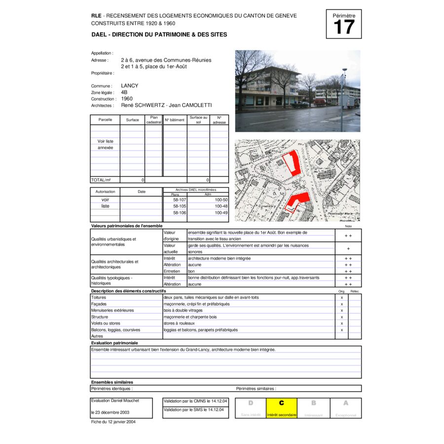 Avenue des Communes-Réunies 2-6