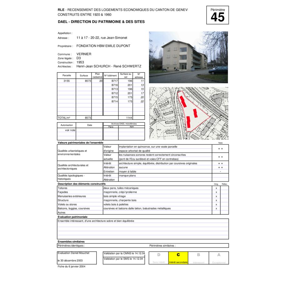 Rue Jean-SIMONET 11-22 (ancien)