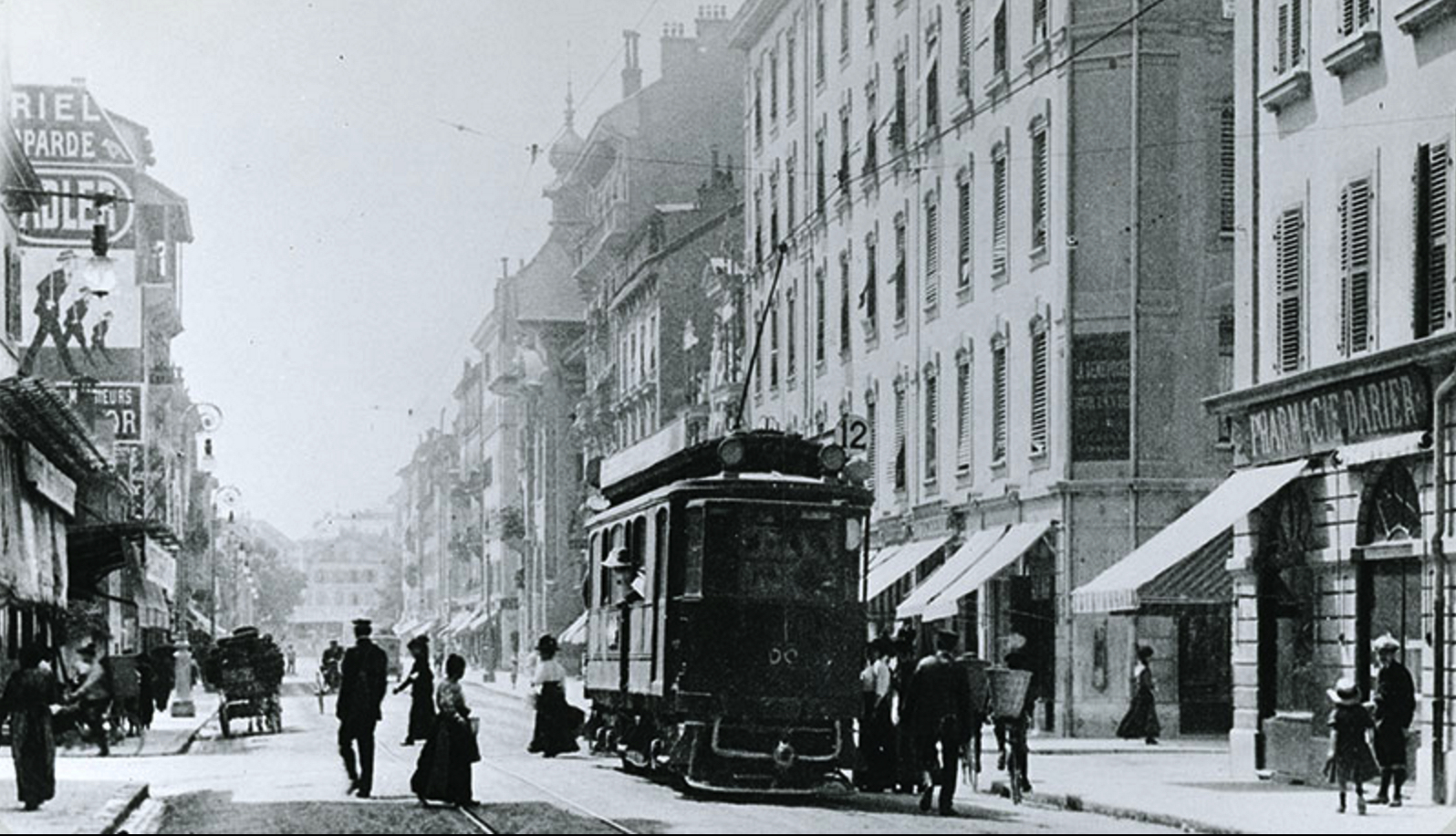 Rue de carouge - 1914