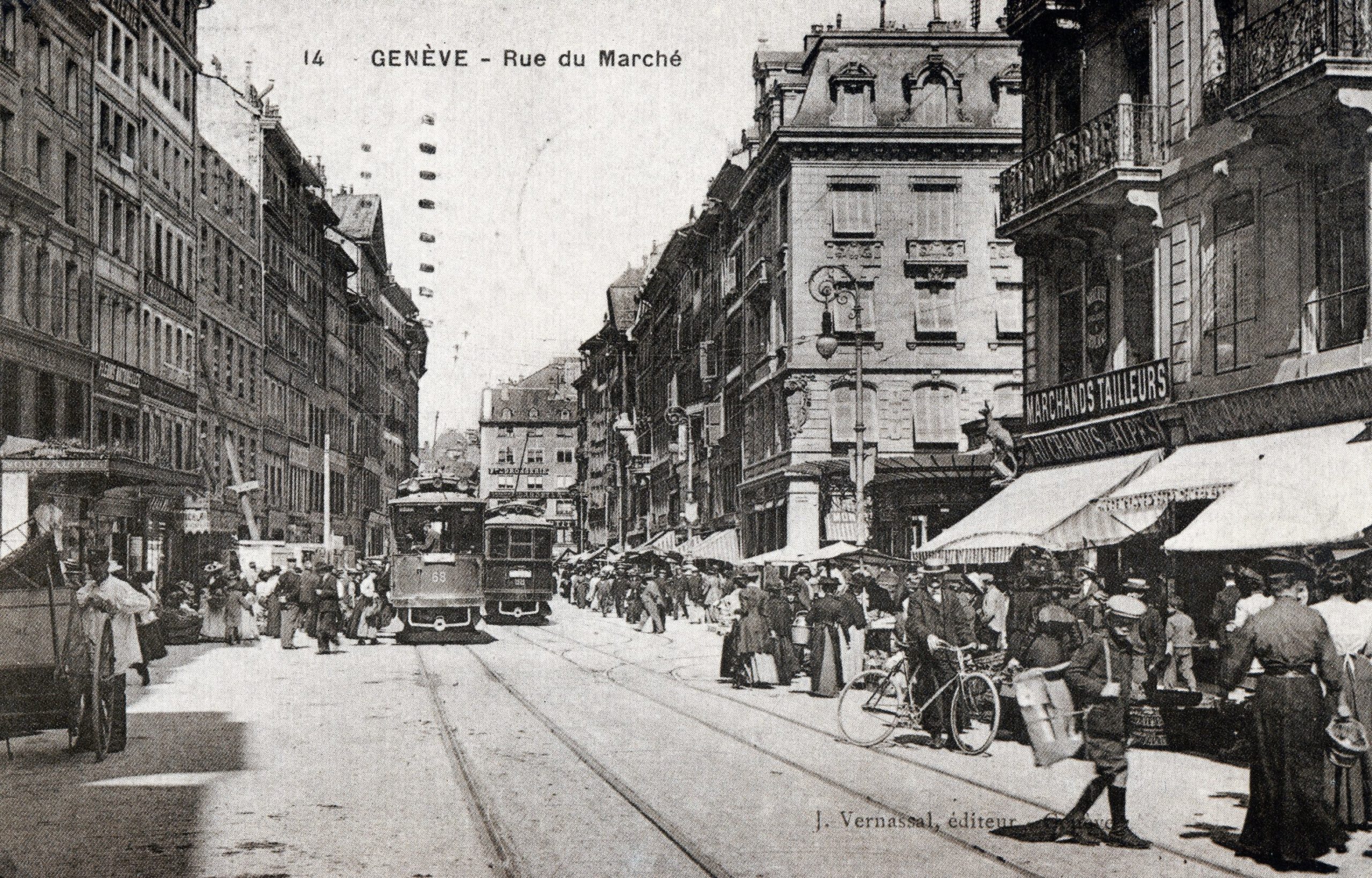 Rue du Marché 1900